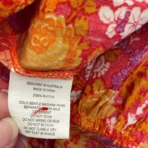 Anthropologie Abel the brand floral tiered maxi dress - Picture 5 of 7